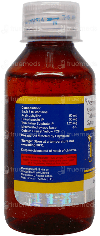 Venphylin Plus Syrup 100Ml